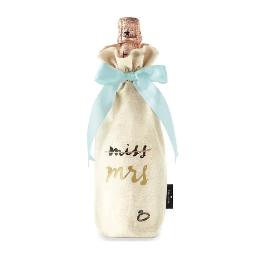 Kate Spade Wine Tote Bag - Miss to Mrs Wedding